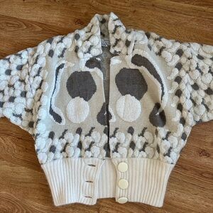 Michael Carol  Italy Vintage Cocoon Sweater S